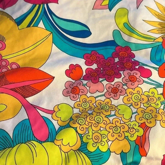 TRINA TURK Women’s Swim and Spa Collection Multicolor Beach Coverup Dress Tunic - Picture 2 of 13